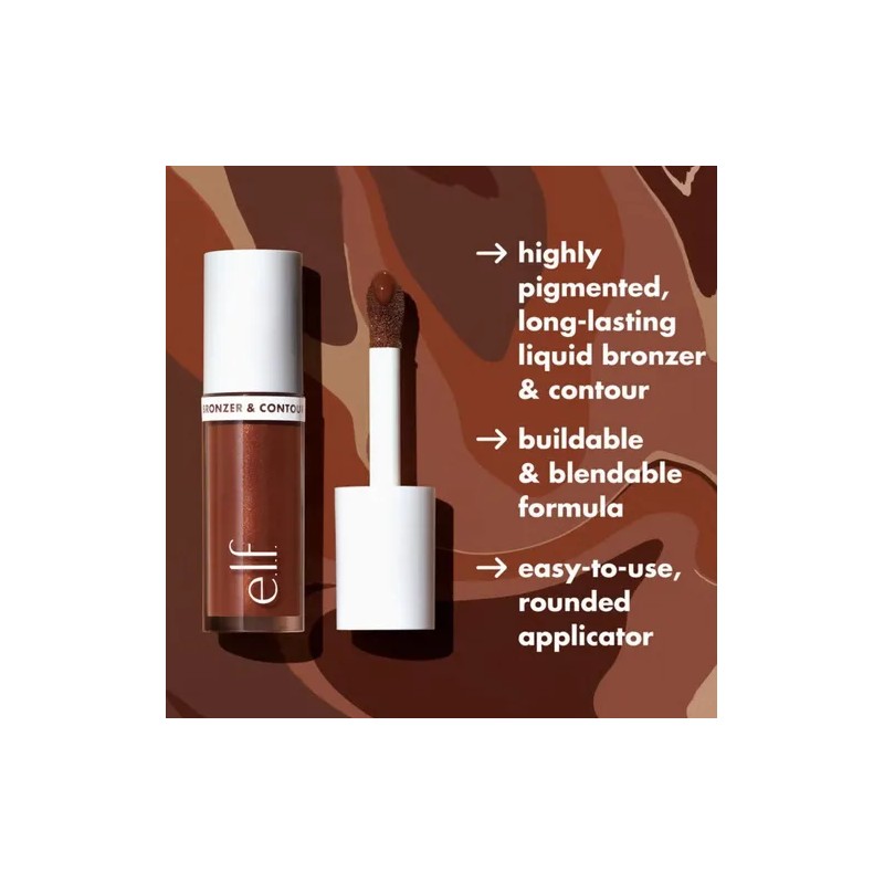 Elf Camo Liquid Bronzer Contour Bronzer Liquido Tono Del Maquillaje