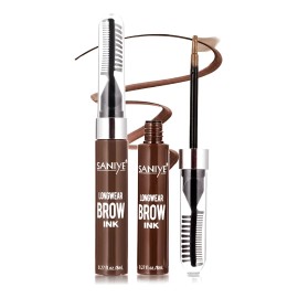 Tinta Indeleble Para Ceja Con Cepillo Saniye M320 Original