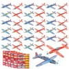 CJBIN Polystyrene Flying Children, 36 Piece Gliding Planes Set, Polystyrene