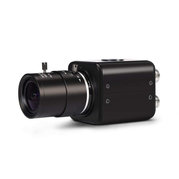 MOKOSE Mini SDI Camera, HD-SDI 2 MP 1080P HD Digital CCTV Security Camera, 1/2.8 High Sensitivity Sensor CMOS with 2.8-12mm Manual Varifocal HD Lens