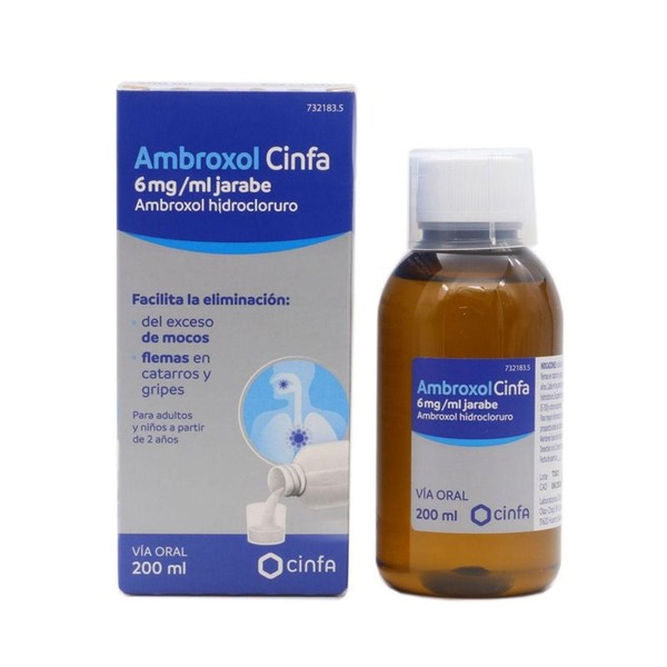 Cinfa Ambroxol Cinfa 6 Mg/Ml Syrup 200 Ml