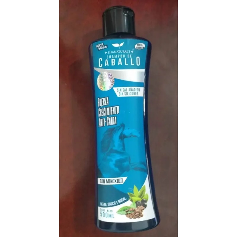 Shampoo De Caballo Shanaturals Fuerza Crecimiento Anticaida