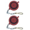 Happy Tree (2 Pack) 1-1/2" NST/NH Plastic Fire Hose Connection