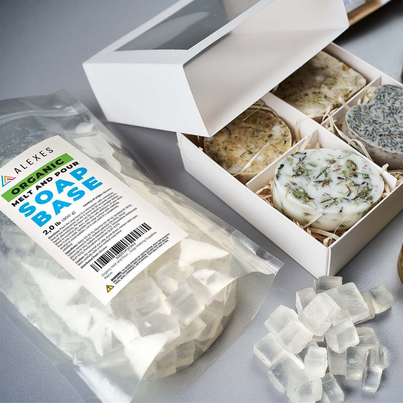 Organic Melt and Pour – ALEXES 2 lb Soap Base