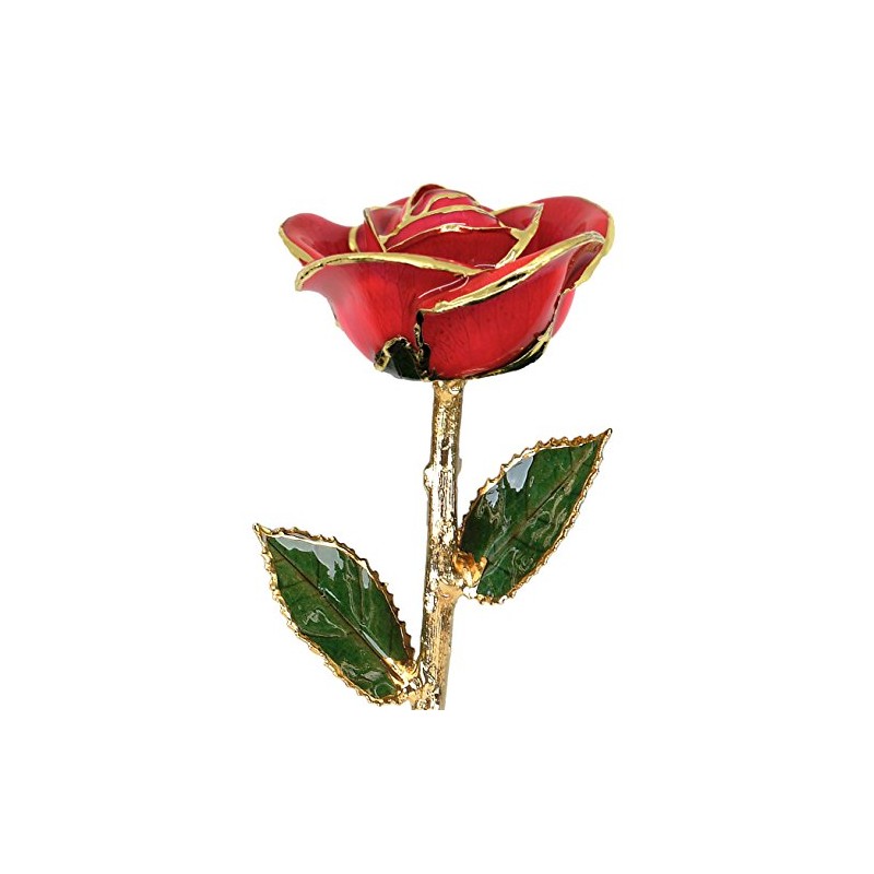 24k Gold Rose - Real Rose Dipped in Gold (Bright