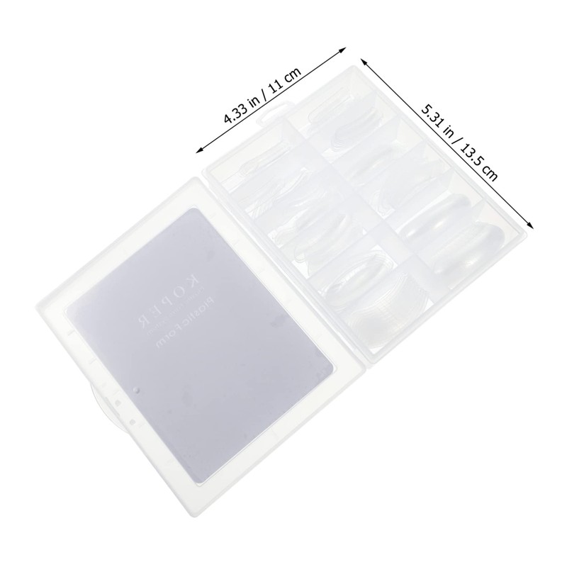 Baluue Professional Square Nails Manicure Set Solid Nail Traceless Nails