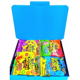 SOUR PATCH American Candy Gift Box | VEGAN HALAL | LARGE Packs | Birthday Christmas | Weight = 500g | BY CANDYPLANET