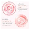 Kit Skincare Bioaqua Agua De Rosas Con Ácido Hialurónico