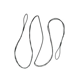 longbowmaker 45-68 Inches Handmade Custom Bow String Replacement for Recurve Bow Longbow Horsebow (46 Inches)