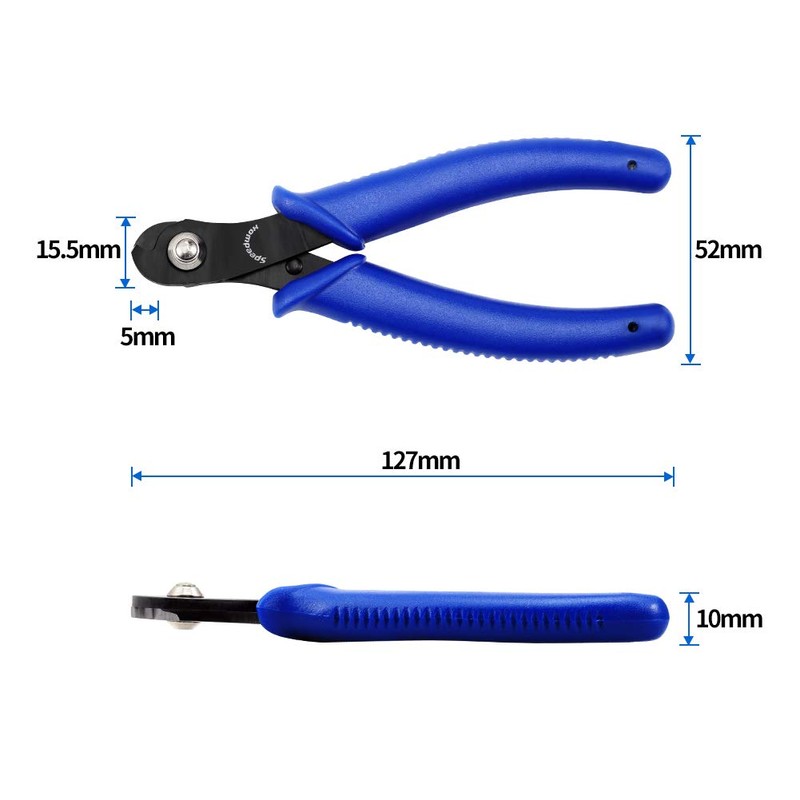 SPEEDWOX Memory Wire Cutting Pliers for Jewelry Making, 5 Inch