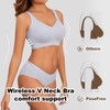 PoseFree Supportive Bras Back Fat Coverage Plus Size Full Coverage