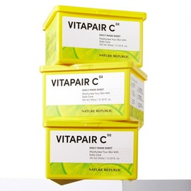 Nature Republic [Nature Republic] Pull-out Vita Pair C Mask Pack (1 pack a day/30 sheets) / [네이처리퍼블릭] 뽑아쓰는 비타페어C 마스크팩 (1일1팩/30매)