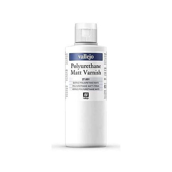 Acrylicos Vallejo 200 ml "Matt varnish " Polyurethane
