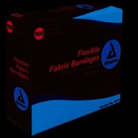 DYNAREX 3611 FLEXIBLE FABRIC BANDAGES 3/4" X 3" - 100CT