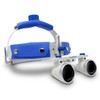 AmSecu Magnifying Binocular Loupes Headband Optic (3.5X Magnification), Working Distance