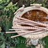 Dylrauoza Beaded Wood Trim Molding, 15 Pack Unfinished Half-Round Decorative