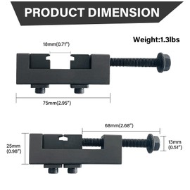 Socpuro CV Boot Clamp Plier, Single Ear Hose Drive Shaft CV Axle Boot Clamp Tool, Compatible with Toyota Lexus OEM 09521-24010