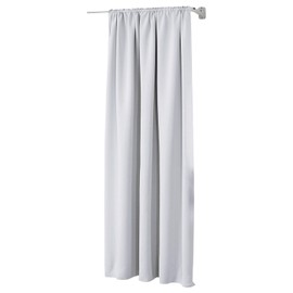 Woltu #330 250 g/m2 Heavy Opaque Blackout Curtain, Thermal Curtain with Ruffle Tape, Blackout Curtains, Matte, Height 175 / 225 / 245 cm, 135x245 cm