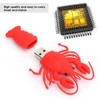 Cartoon U Disk PVC Small USB Lobster Pattern Flash Pen