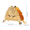 Napkin Holder Classical Metal Peacock Embossed European Style Table Tissue