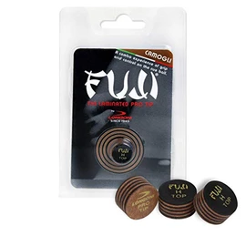 Longoni Fuji Pool Billiard CUE TIP - 1 pc - CAMOGLI - 14 mm - Hard