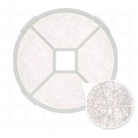 Unix F100A-KRP Replacement Filter for KRP100 Square Register, Diameter 3.9 inches (100 mm), Pack of 5