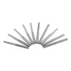 10pcs 3.175mm carburo de tungsteno Fresa CNC Fresa de corte