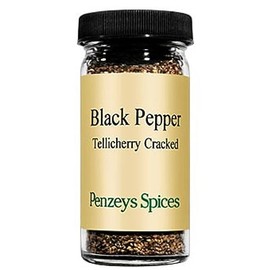 Cracked Black Pepper By Penzeys Spices 2.3 oz 1/2 cup jar (Pack of 1)