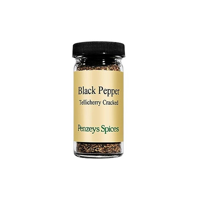 Cracked Black Pepper By Penzeys Spices 2.3 oz 1/2 cup