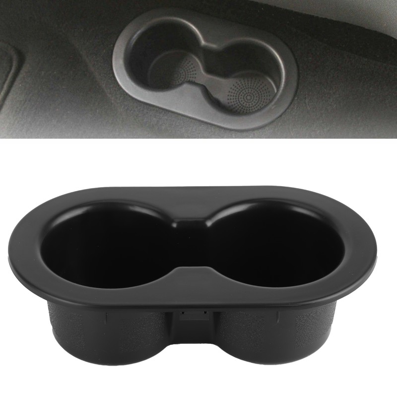 Rear Seat Cup Holder Bottle Storage Dual Drink Cupholder Fit