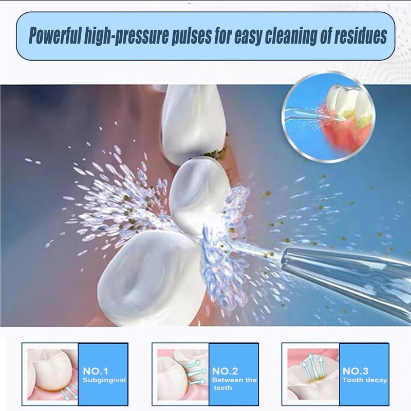 3 Pcs Replacement Heads Compatible with Waterpik, Replacement Tips for