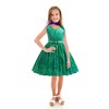 WYB Girls Green Disgust Costume Joy Cosplay Dress Party Cosplay