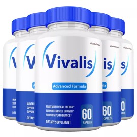 Vivalis Supplement For Men, Maximum Strength, Vivalis Pills (5 pack)