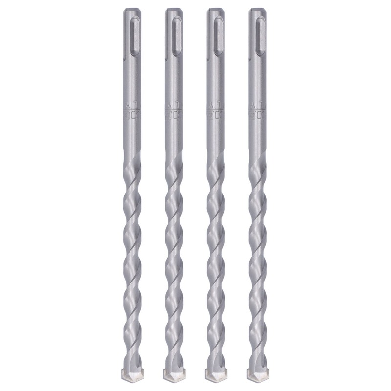 4Pcs Hammer Rock Drill Bit Sturdy Durable Efficient Convenient Round