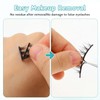 40PCS Self Adhesive Eyelashes Tape, Strong-Hold False Lashes Adhesive Strips
