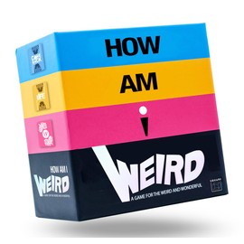 How Am I Weird Square - Award Winning, Family-Friendly Party Card Game - 300 Cards Expansion, UK Games Expo 2023 Winner