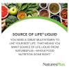Natures Plus Source of Life Líquido Fruta Tropical Liquid Multivitamin,