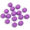 【B170】 Beads for DIY Projects: 15mm Round, Mixed Color, 30Qty