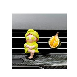 2PCS New Cute Girls Car Decoration with Fragrance Pads Set, Air Vent Clip Air Freshener Clip Car Interior Decor Accessories for Girls Women