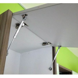 LIZOFERTAS Pistón De Gas Amortiguador Para Puertas Cocina Closet Muebles Con Herraje De Instalación