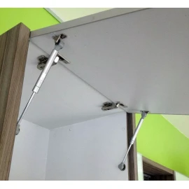 LIZOFERTAS Pistón De Gas Amortiguador Para Puertas Cocina Closet Muebles Con Herraje De Instalación