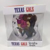 Texas Gals Bedazzled & Painted Howdy Y'All 18oz Glass Stemless
