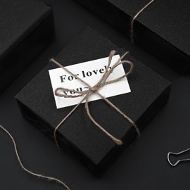 QRTDXP 50 * 70cm Black Wrapping Paper Sheet, 5pcs Black ECO Kraft Gift Wrapping Paper Perfect for Crafts Arts Packing Birthday Present