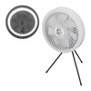 Portable Tripod Stand Fan USB Rechargeable Camping Hanging Fan with