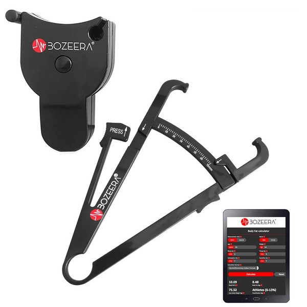 [Body Fat Caliper and Body Measuring Tape] / Skinfold Caliper