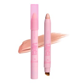 VEECCI Blush Stick - Precise Makeup Stick with Brush, Moisturizing, Long-lasting Buildable Color for Easy Sculpting, Highly Pigmented Matte Finish, Ideal for Foundation & Concealer