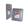 2X 33cm Slide Off Baking Cookie Sheet Tray Superior Double
