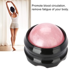 Massage Roller Ball, 8 cm Body Therapy Foot Hip Relaxer Stress Release Massager Tool for Home Office School Use (Pink)