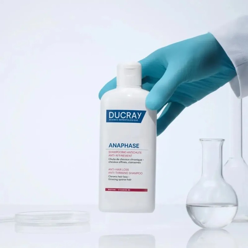 Shampoo Ducray Anaphase Anticaída y Voluminizador 400 ml