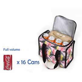 ITAVL Insulated Lunch Bag for Adults/Men/Women/Kids,Leakproof Soft Cooler Bag for Work/School/Picnic 10L (RED)